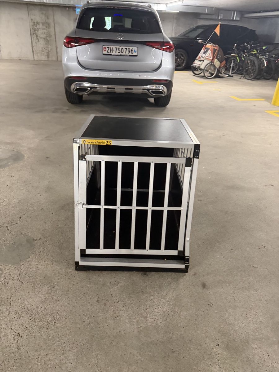 Gabbie, trasporto & Sicurezza: Aluminium dog crate  – Usato da Wetzikon ZH venduto da Vatani