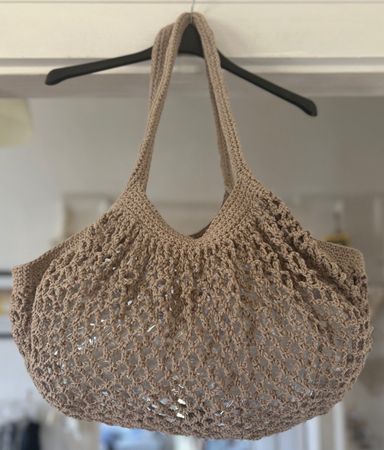 SAC EN FILET EN CROCHET HANDMADE!!