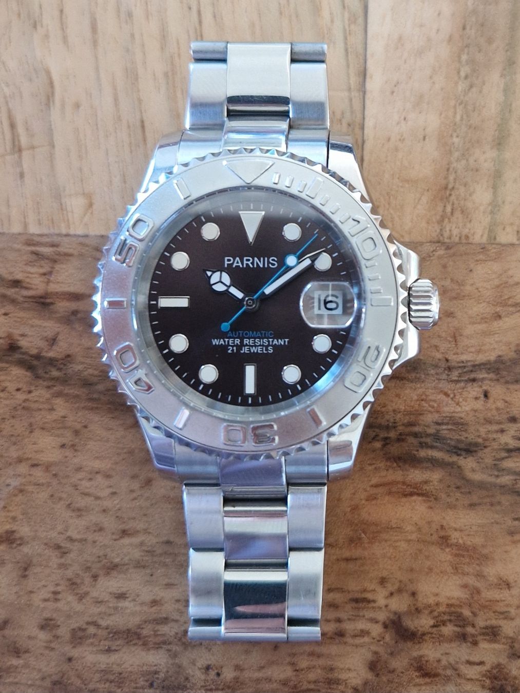 Parnis Uhren: Parnis Yachtmaster Hommage Rolex Automatic – Gebraucht aus Zürich von liv_c9p5 1