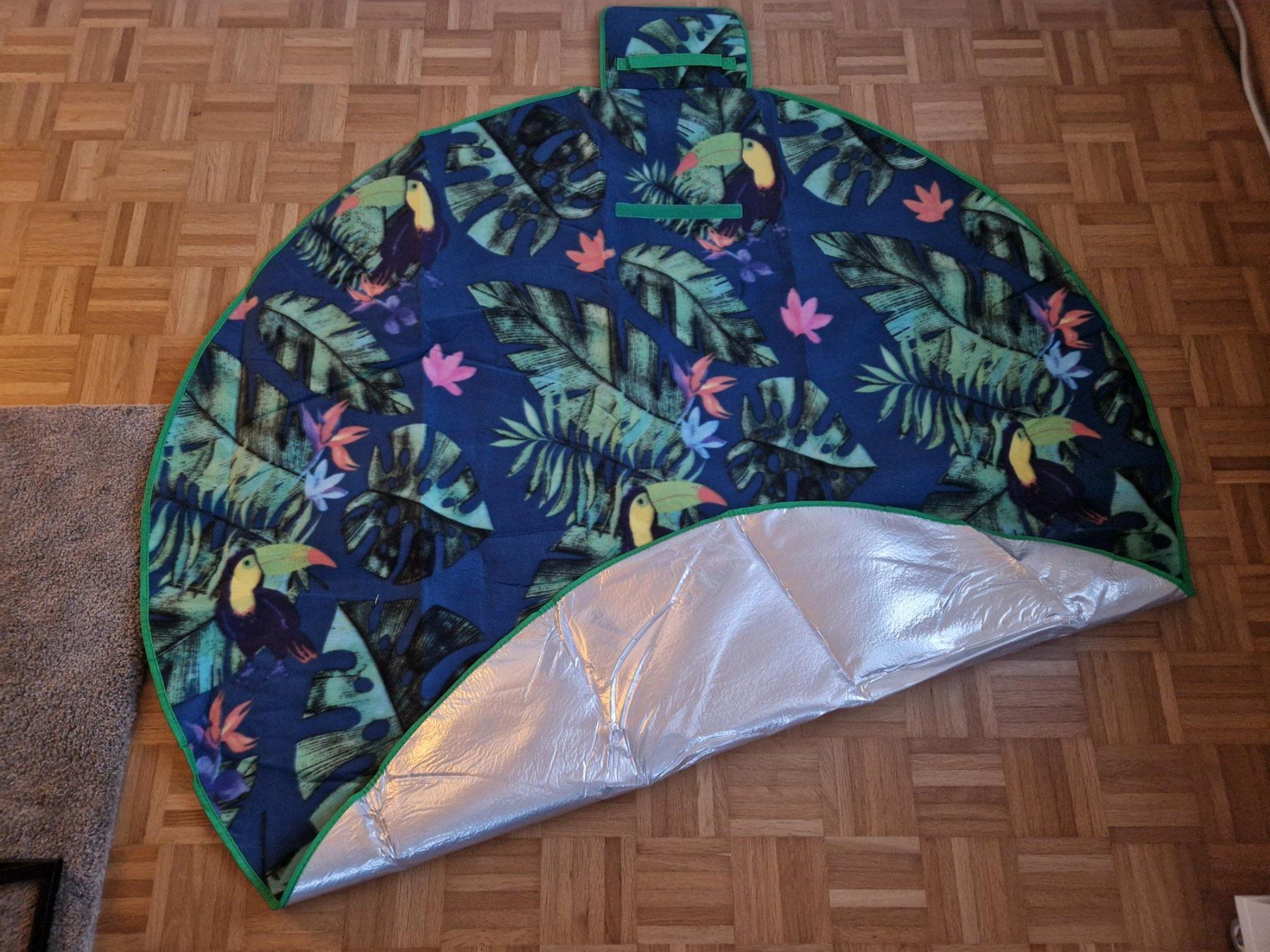 Coop Coperte: Picknickdecke Durchmesser 148cm mehrfarbig – Nuovo e nell'imballaggio originale da Zürich venduto da yro_qvz7 1
