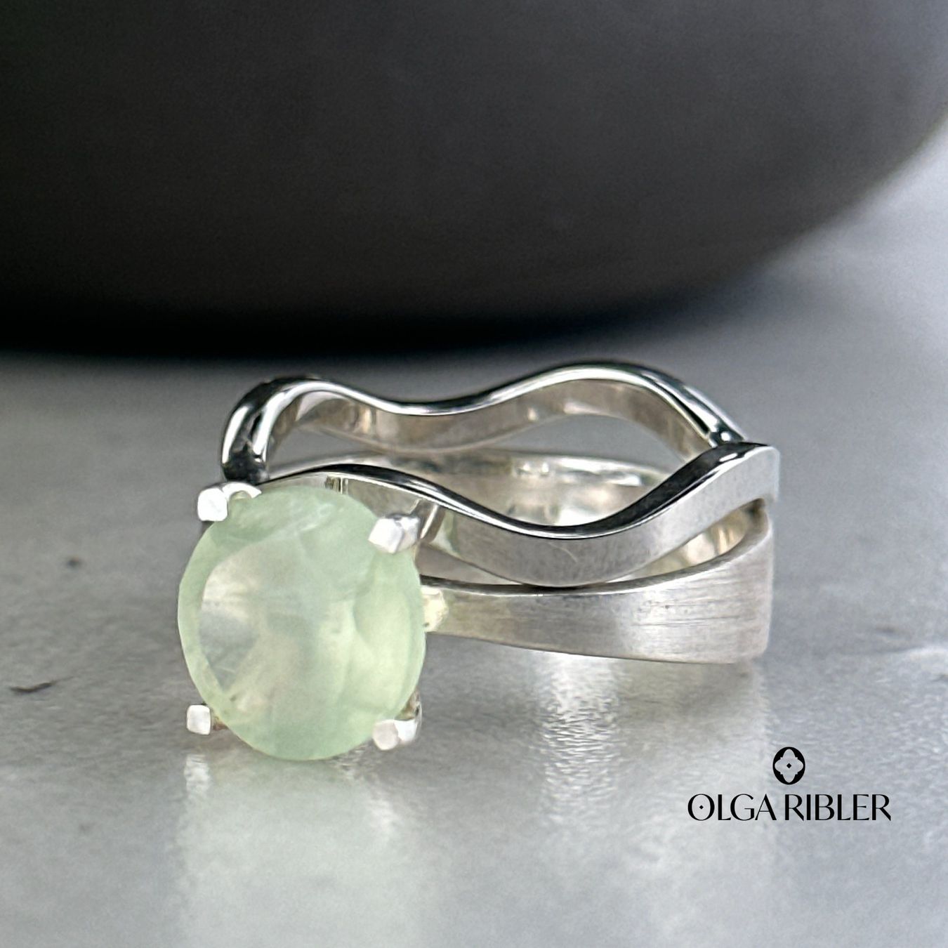 Olga Ribler Anelli: Ring SET Edelstahl & Silber Grösse 62 – Nuovo (secondo la descrizione) da Luzern venduto da Schmuckoutlet