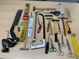 Werkzeug Set verschiedene Handwerkzeuge gebraucht