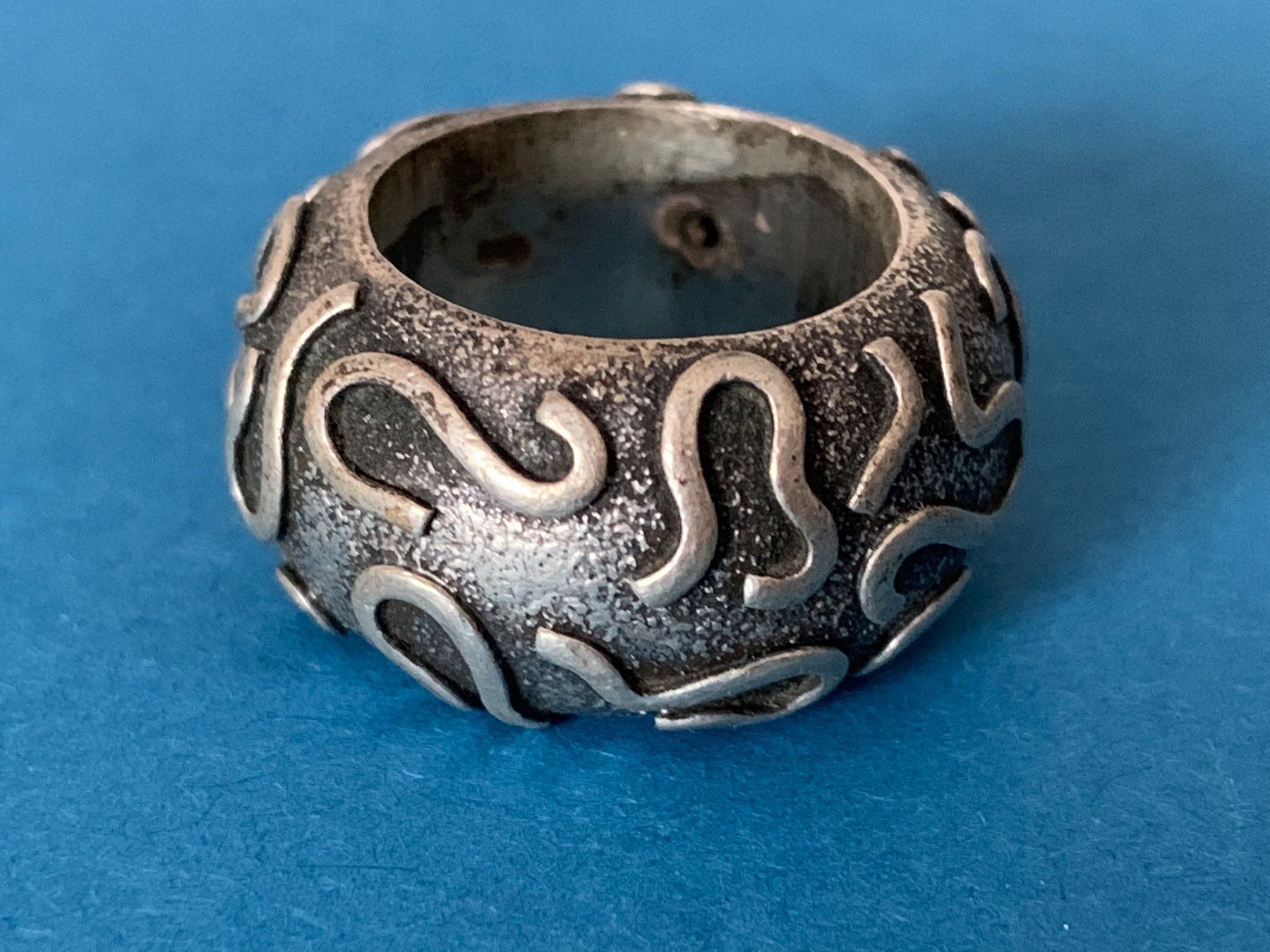 Bagues: Silberring bauchig WORM (55) – D'occasion à Dittingen par Bellevista 5