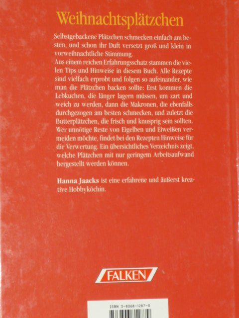Libri: WEIHNACHTS-PLÄTZCHEN – Usato da St.Gallen venduto da Anso 4
