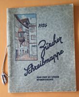 "Zürcher Schreibmappe 1935" Jean Frey AG
