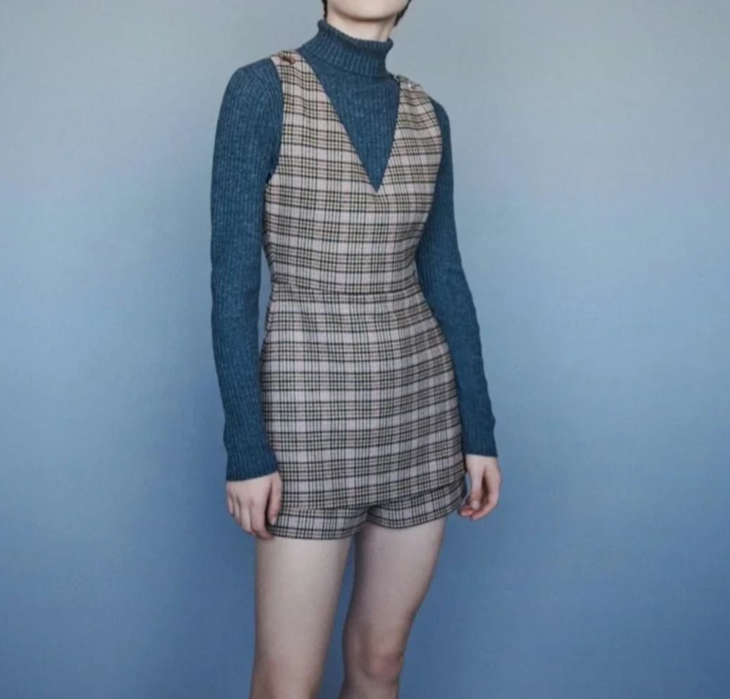 Maje Tute: Maje size 40, Chic Checkered Playsuit wool – Usato da Glattpark(Opfikon) venduto da der_dh8z