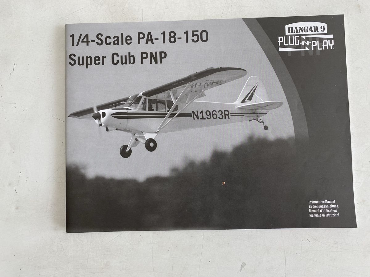 RC Modellbau: Piper PA-18 Super Cub PNP – Neu (gemäss Beschreibung) aus Berg TG von chr_2tsk 4