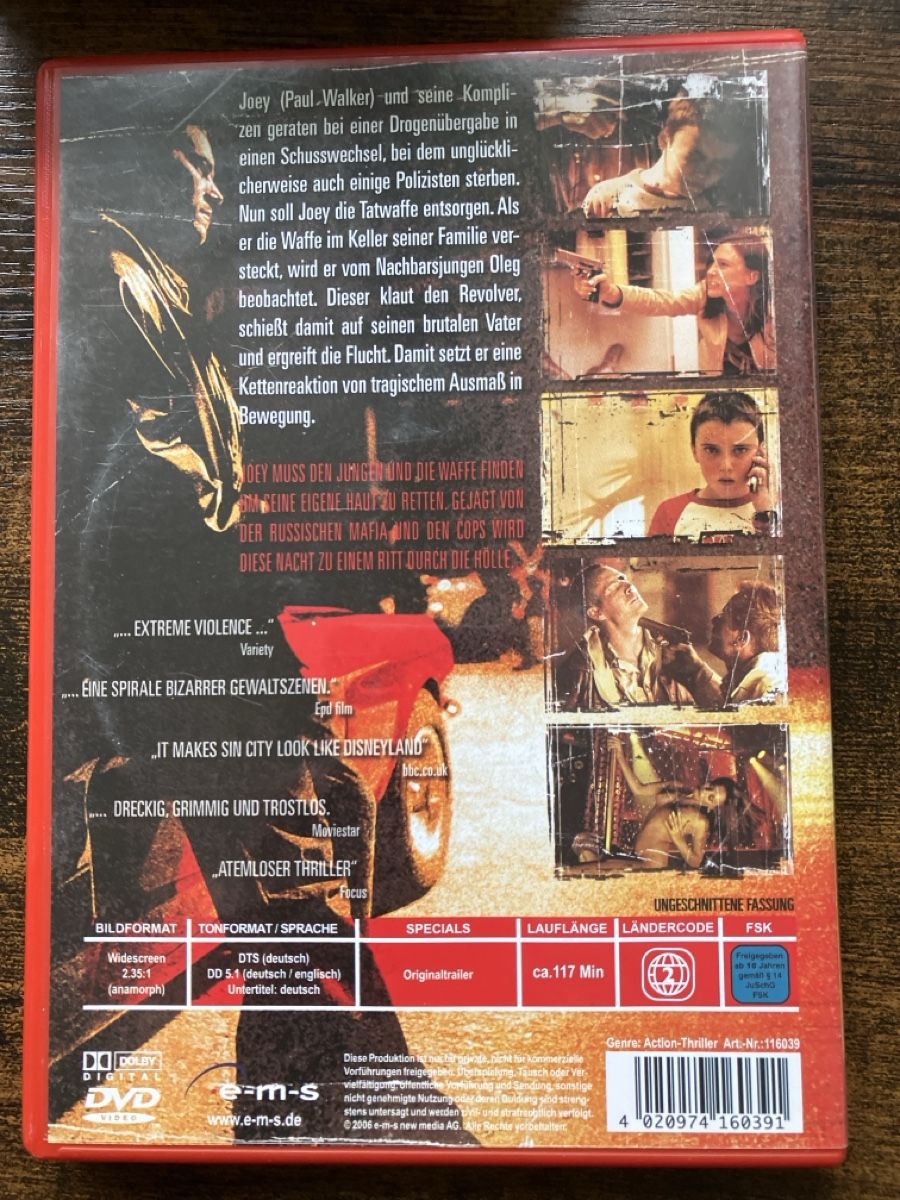 Alle DVDs: Running scared DVD – Gebraucht aus Glarus von Jhuber78 1