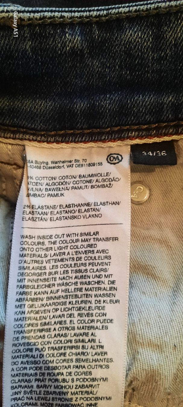 C&A Jeans: ***C&A*** Herrenjeans W34 L36 straight – Usato da Wädenswil venduto da H2H_Secondhandshop 5