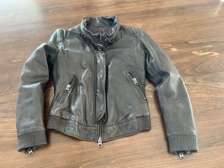 Lederjacke LEONARDO Damen braun Grösse S guter Zustand