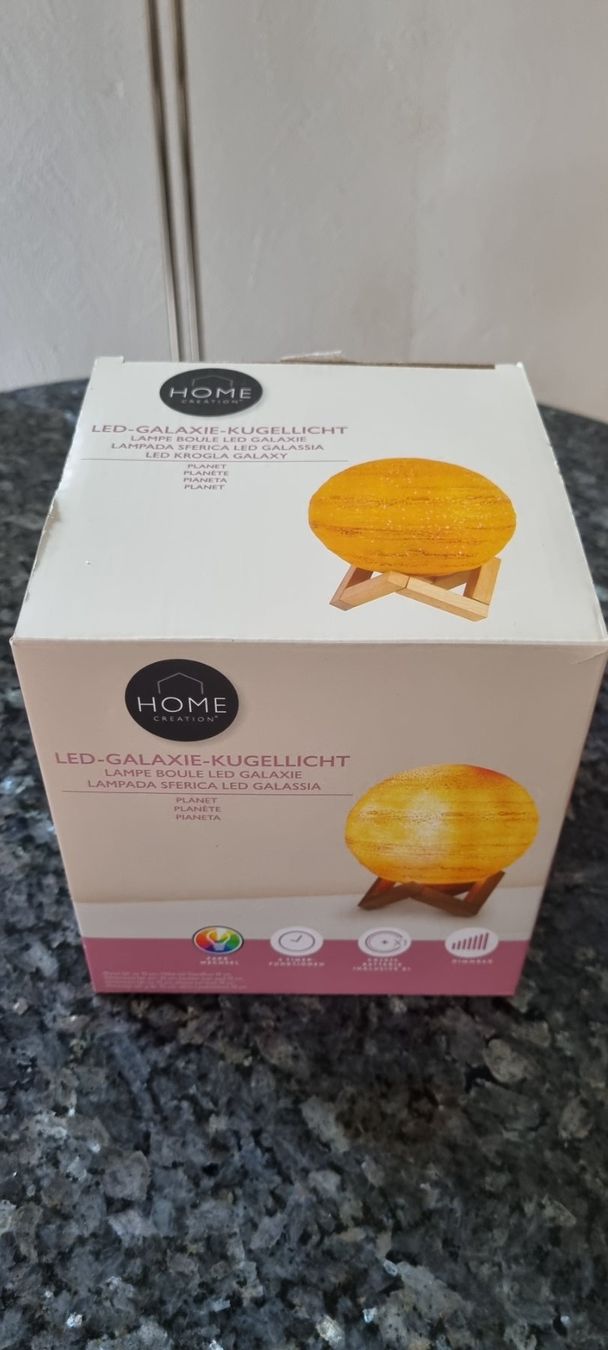 Lampade: LED-Galaxie-Kugellicht dimmbar mit Farbwechsel und Timer – Nuovo (secondo la descrizione) da egliswil venduto da Maggy6