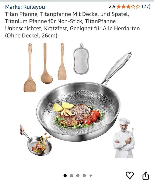 Poêles: titan pfannen – D'occasion à Niederhasli par ar__wk88