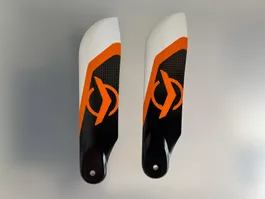Azure Power AZ 115S Carbon Heckrotorblatt 115mm orange