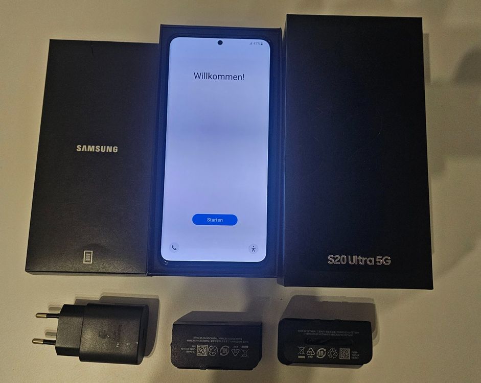 Samsung Galaxy S20 Ultra 5G 128GB + 128GB SDCard Kaufen auf Ricardo