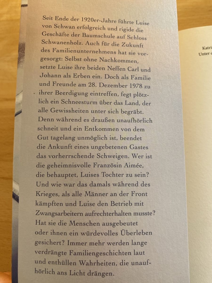 Bücher: Unter dem Schnee - Katrin Burseg – Gebraucht aus Schwarzenburg von Michellu 4