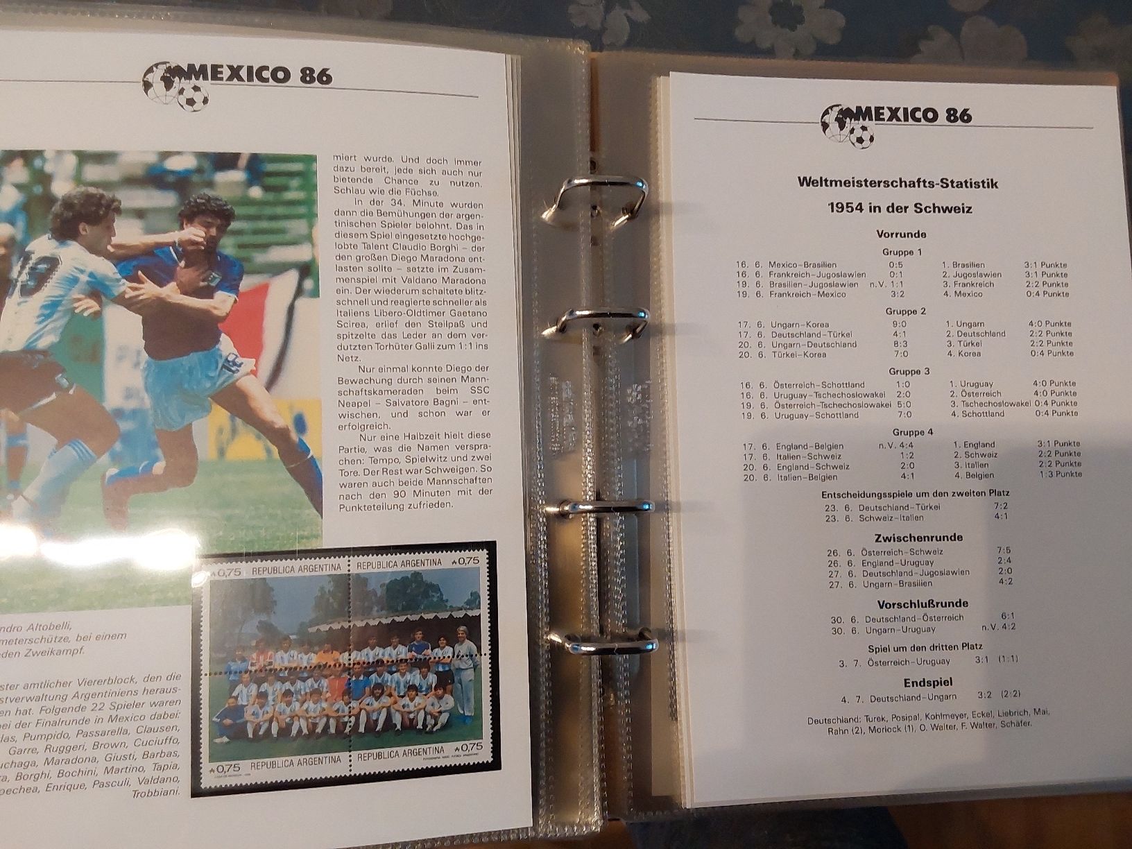 Album: Mexiko Fußball WM 86 – Usato da St. Gallen venduto da aha_2prr 4