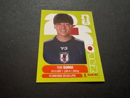 Panini FIFA Fussball WM 2026 Sticker JPN 9 Yuki Soma