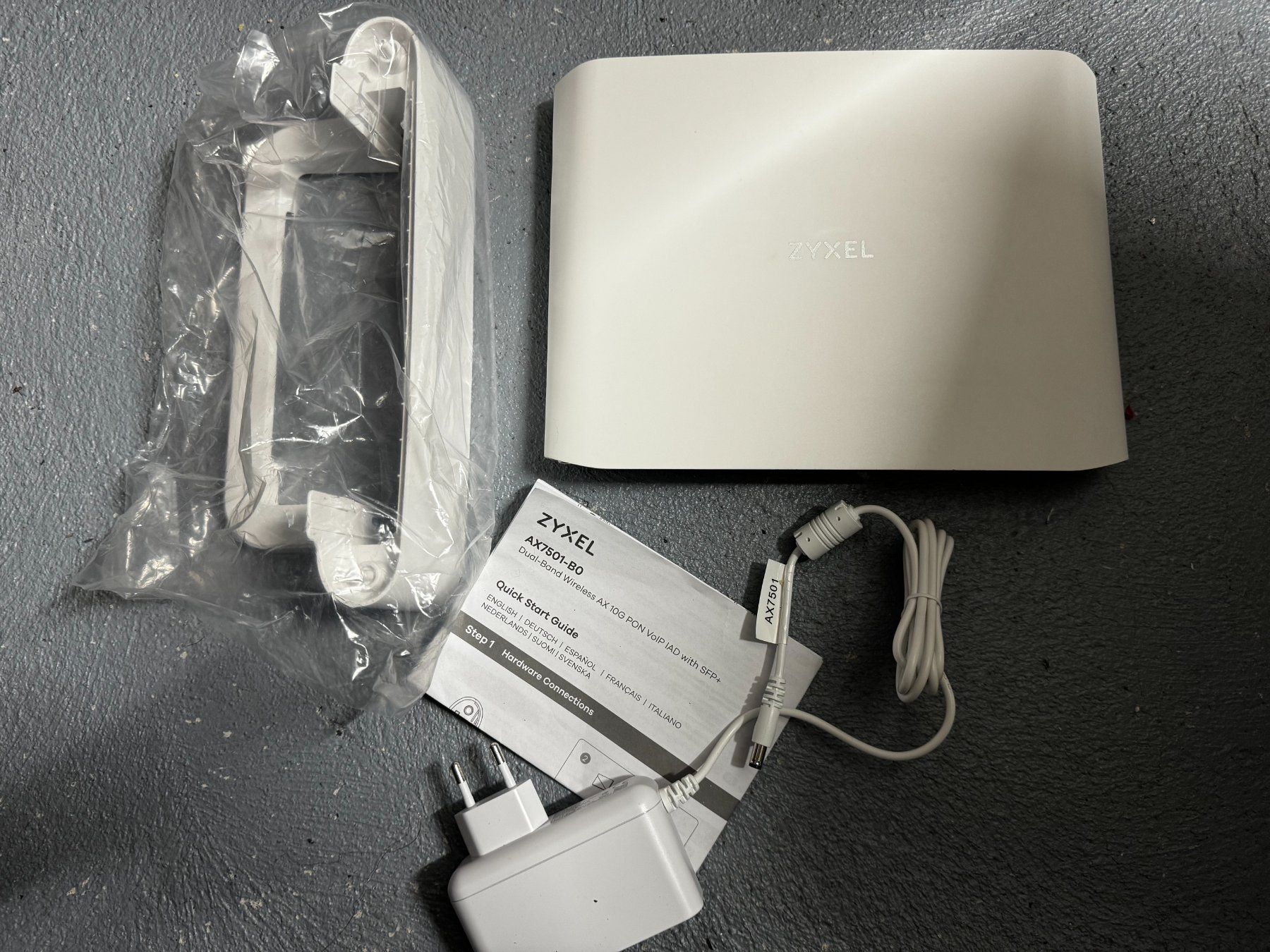 Zyxel Modems & Router: Zyxel AX7501-B0 XGSPON 10GBit Router – Gebraucht aus Kaltbrunn von Kirill2 2