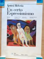 Originalplakat Ipotesi Helvetia/espressionismo Locarno 1991