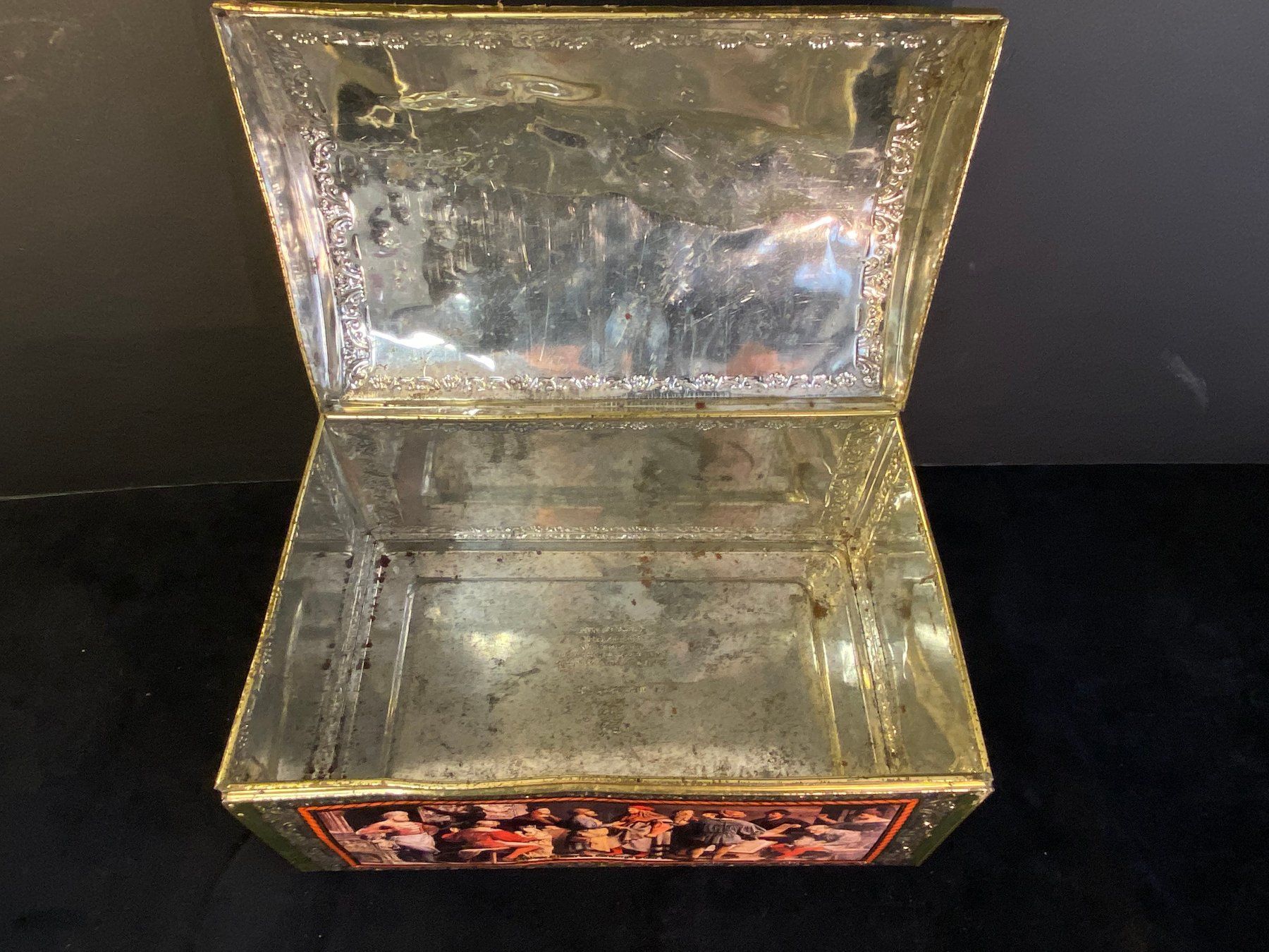 Barattoli: Vintage Blechdose von E. Otto Schmidt, Nürnberg, Germany – Usato da Schaffhausen venduto da VintageCity 9