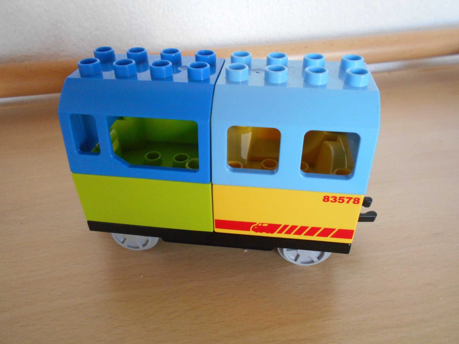 Lego Giocattoli: Duplo Eisenbahn Wagon ( 254 ) – Usato da Niederuzwil venduto da hexli_66