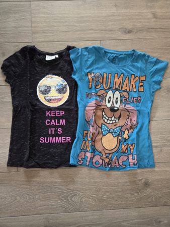 2x T-Shirt Gr.158/164