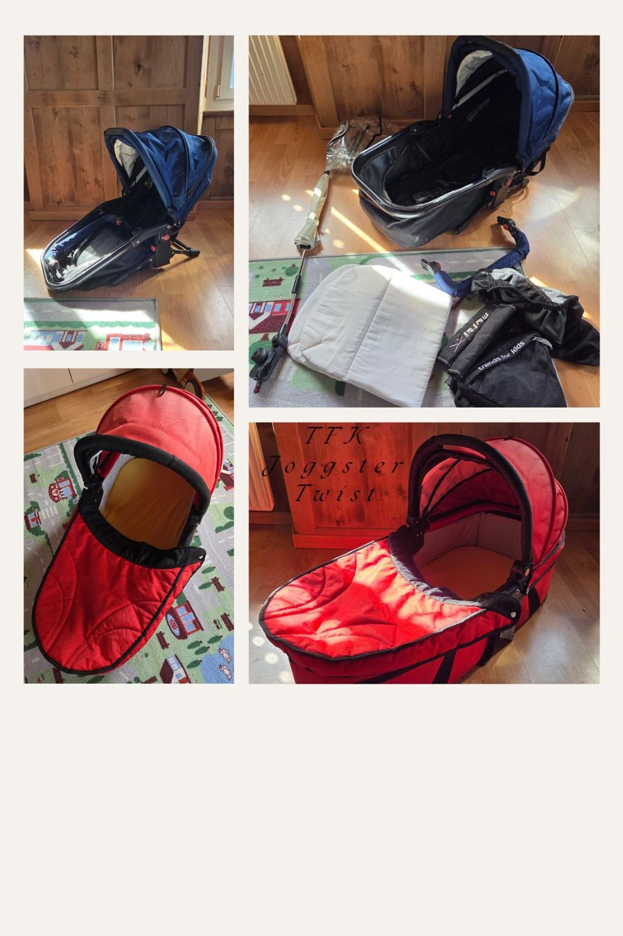 TFK Carrozzine: TFK Joggster Twist Kinderwagen – Usato da Felsberg venduto da jes_jz6y 1
