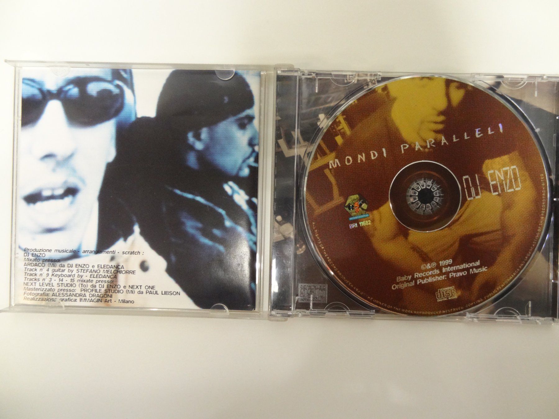 CD: DJ Enzo - Mondi Paralleli - CD – Usato da luzern venduto da musicandart 2