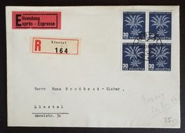 JB33) 1946, Pro Juventute, im 4-Block Kt. 55.-++