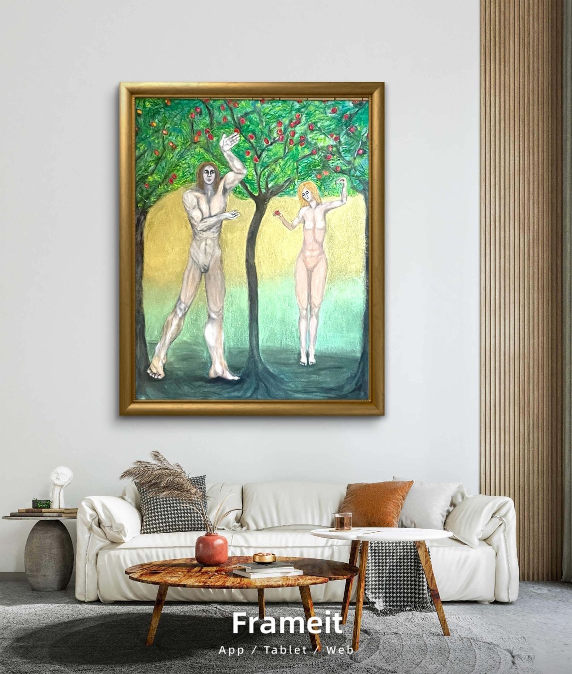 Dipinti: Oil Bild /Erbsünde/Kunst Doks – Nuovo e nell'imballaggio originale da Beromünster venduto da dok_b8mf 2