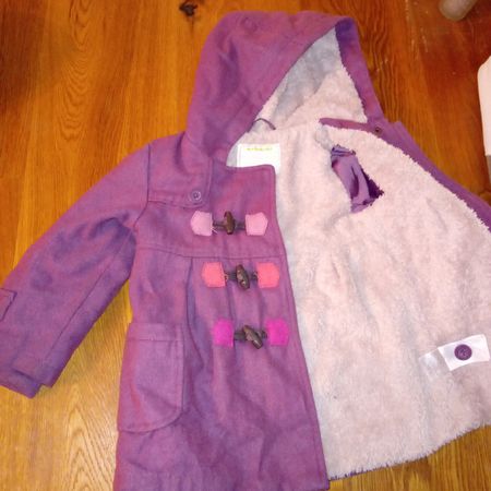 Gefütterter Mantel / Jacke Grösse 98