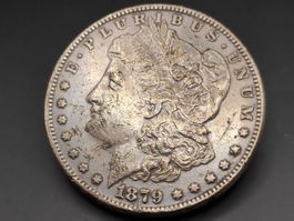 1879-s Morgan Silber Dollar