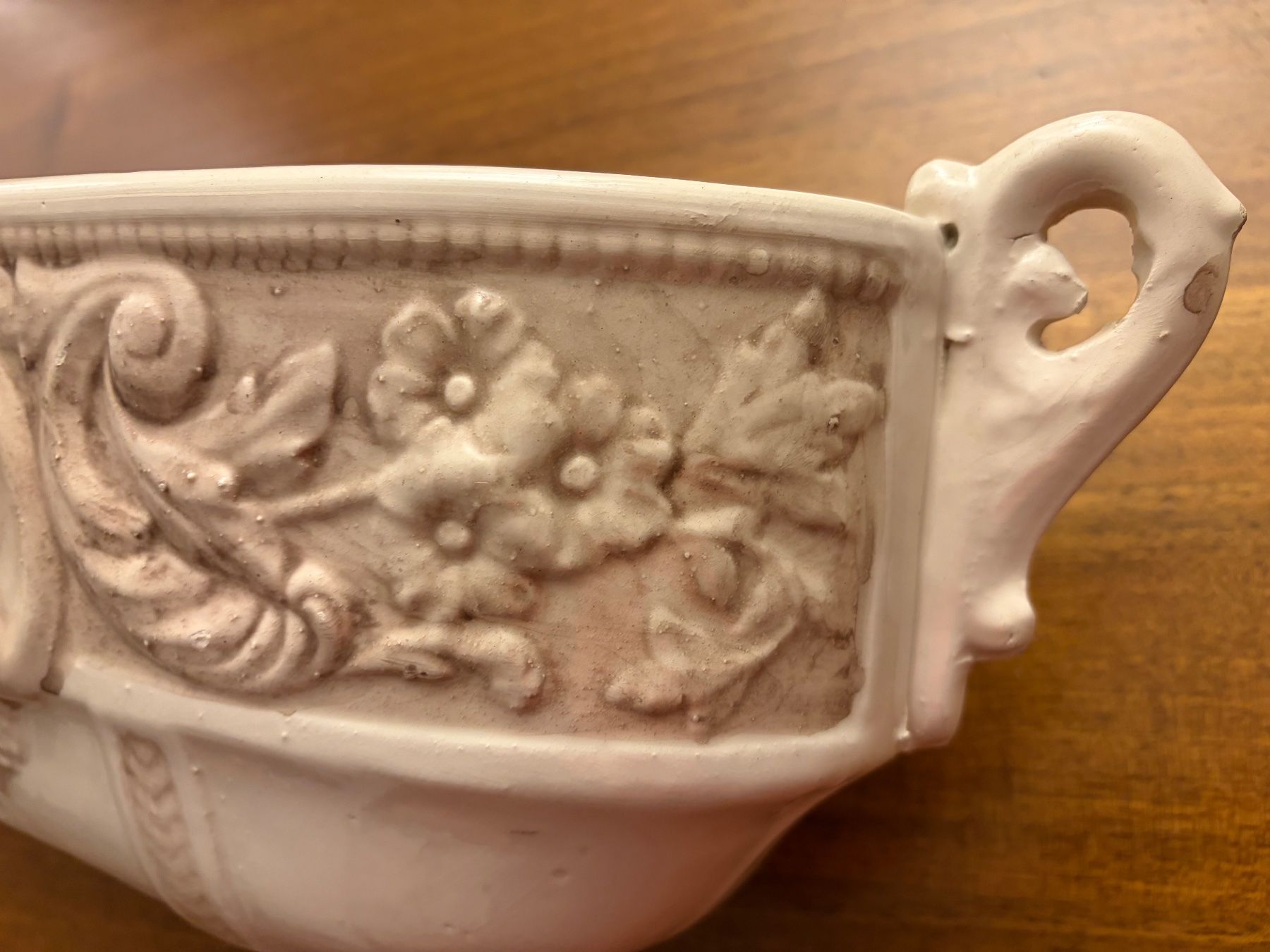 Tutte le decorazioni: wunderschöne, antike, grosse Keramik Schale mit Ornamenten – Usato da St.Gallen venduto da Boergie 5