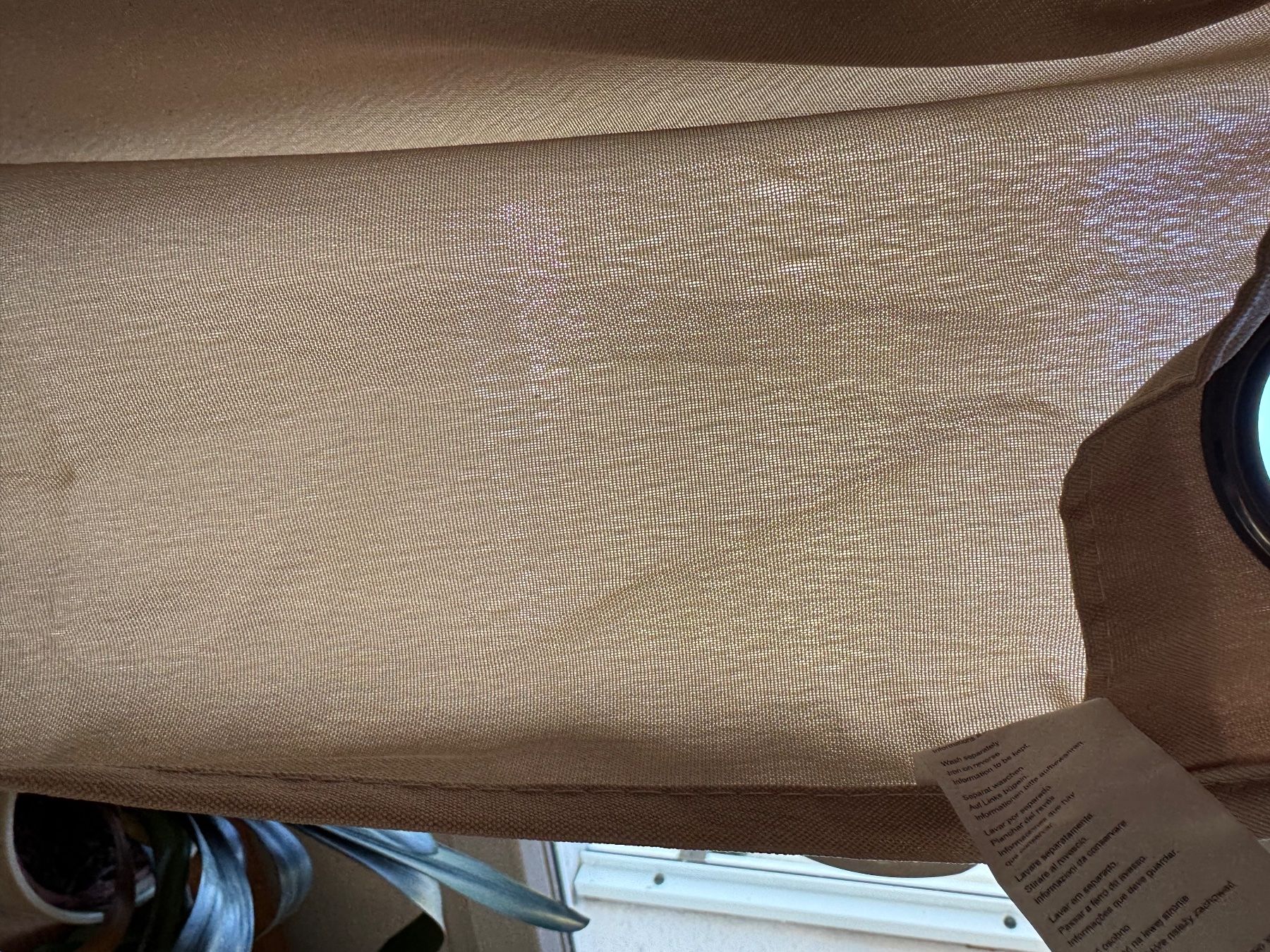 Tende: Rideau beige clair Marina – Usato da Veyrier venduto da kimedovapa 5