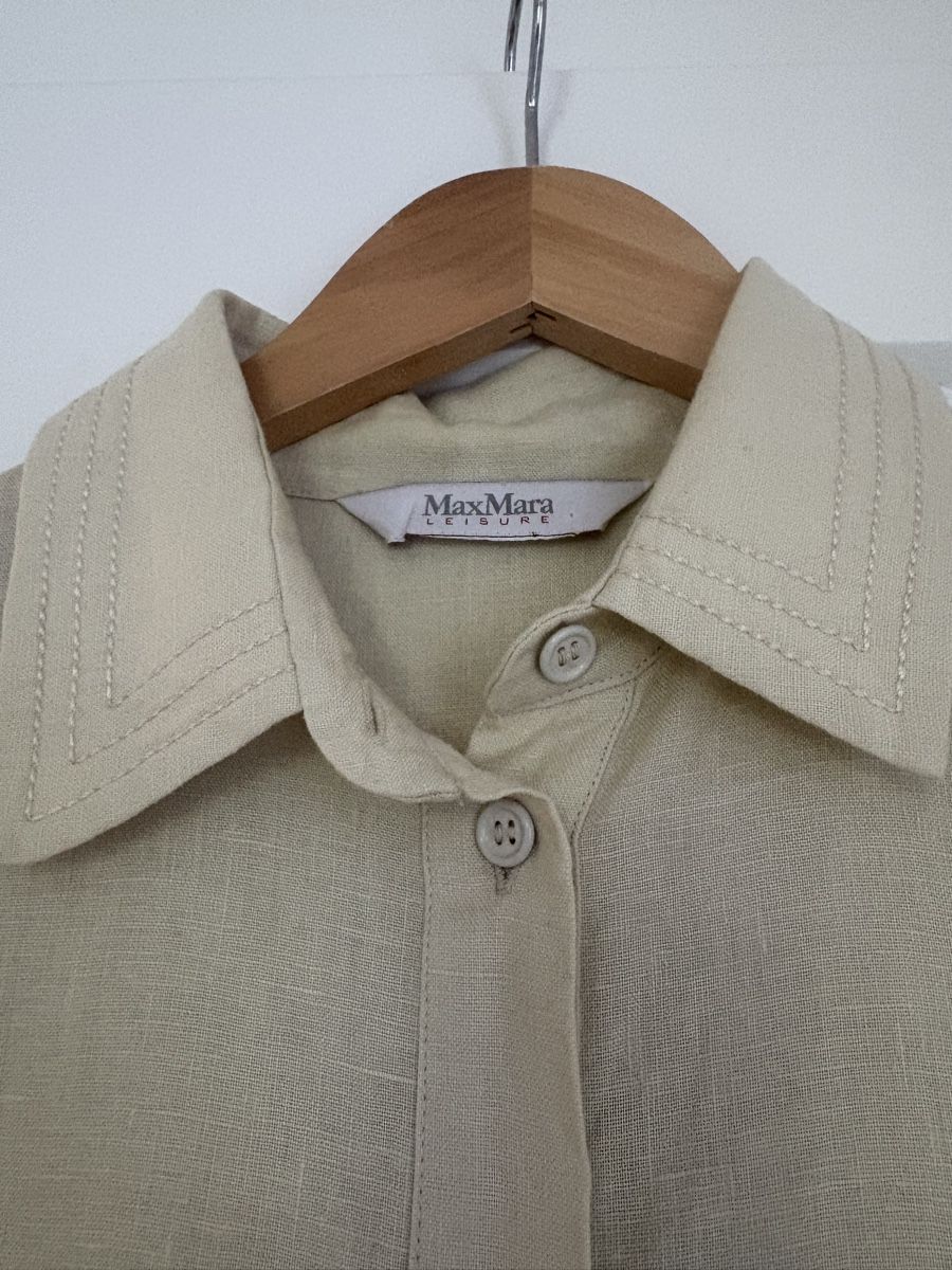 Max Mara Kleider: Hemdblusenkleid von MaxMara Weekend in Leinen – Gebraucht aus Zürich von Altnic 3