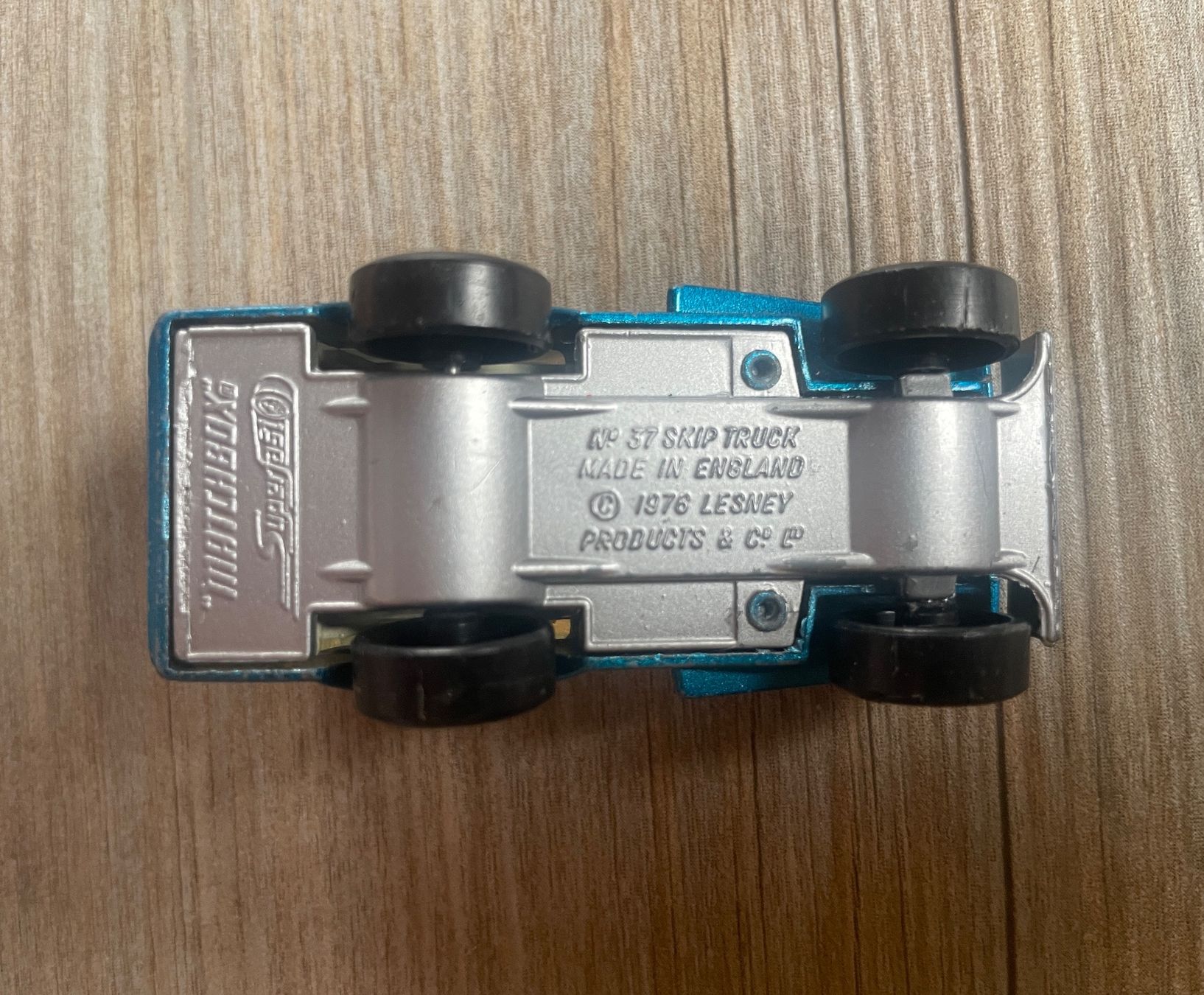 Matchbox Modellautos: Matchbox Skip Truck No. 37 1976 – Defekt aus Wichtrach von BRASLETTI_76 4