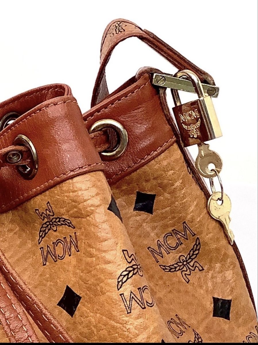 Mcm Borse: MCM Beutel Medium Cognac – Usato da St. Gallen venduto da Fabi9214