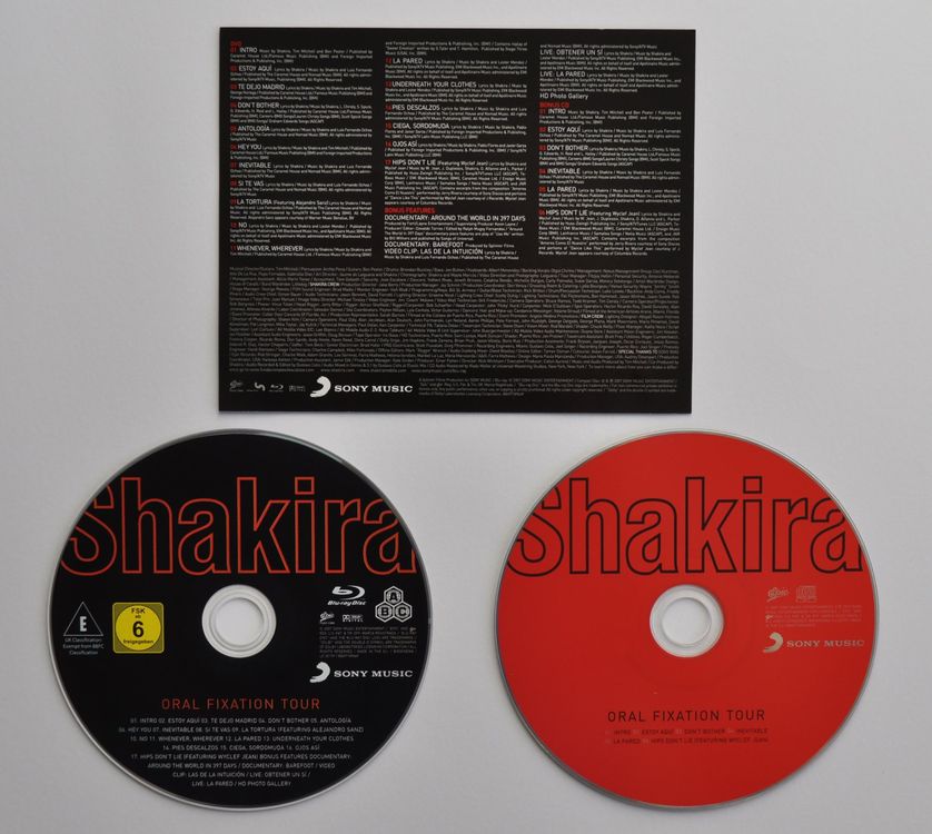 SHAKIRA ORAL FIXATION TOUR (BluRay + Bonus CD) Kaufen auf Ricardo