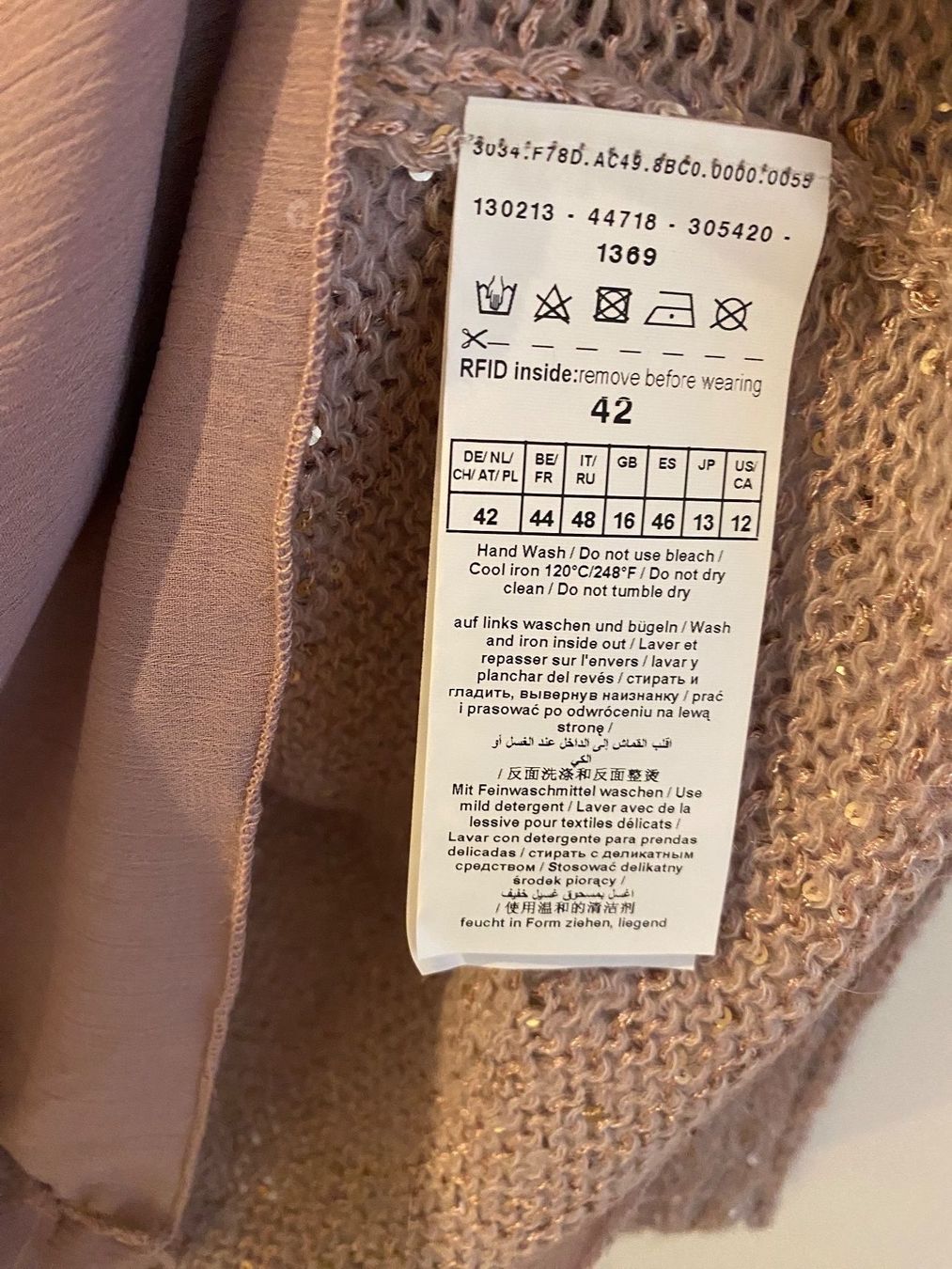 Gerry Weber Jacken: Gerry Weber Strickjacke mit Glitzer, festlich, Grösse 42 – Neu (gemäss Beschreibung) aus Winterthur von marisole4 3