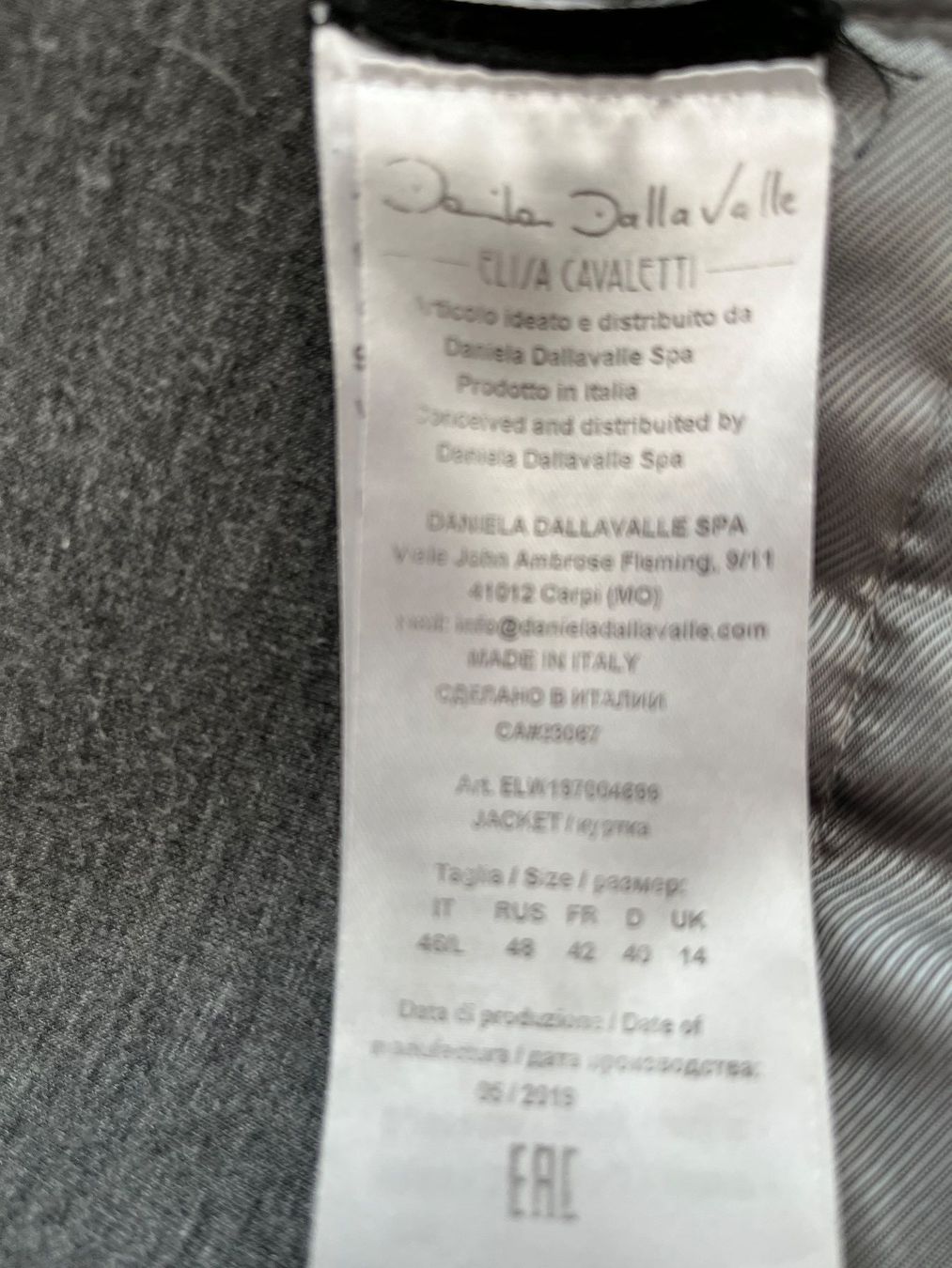 Giacche: veste avec capuchon Elisa Cavaletti – Usato da Delémont venduto da Kiki75 2