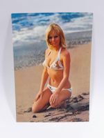 Vintage Postkarte / Pin Up Ansichtskarte - Strandschönheit