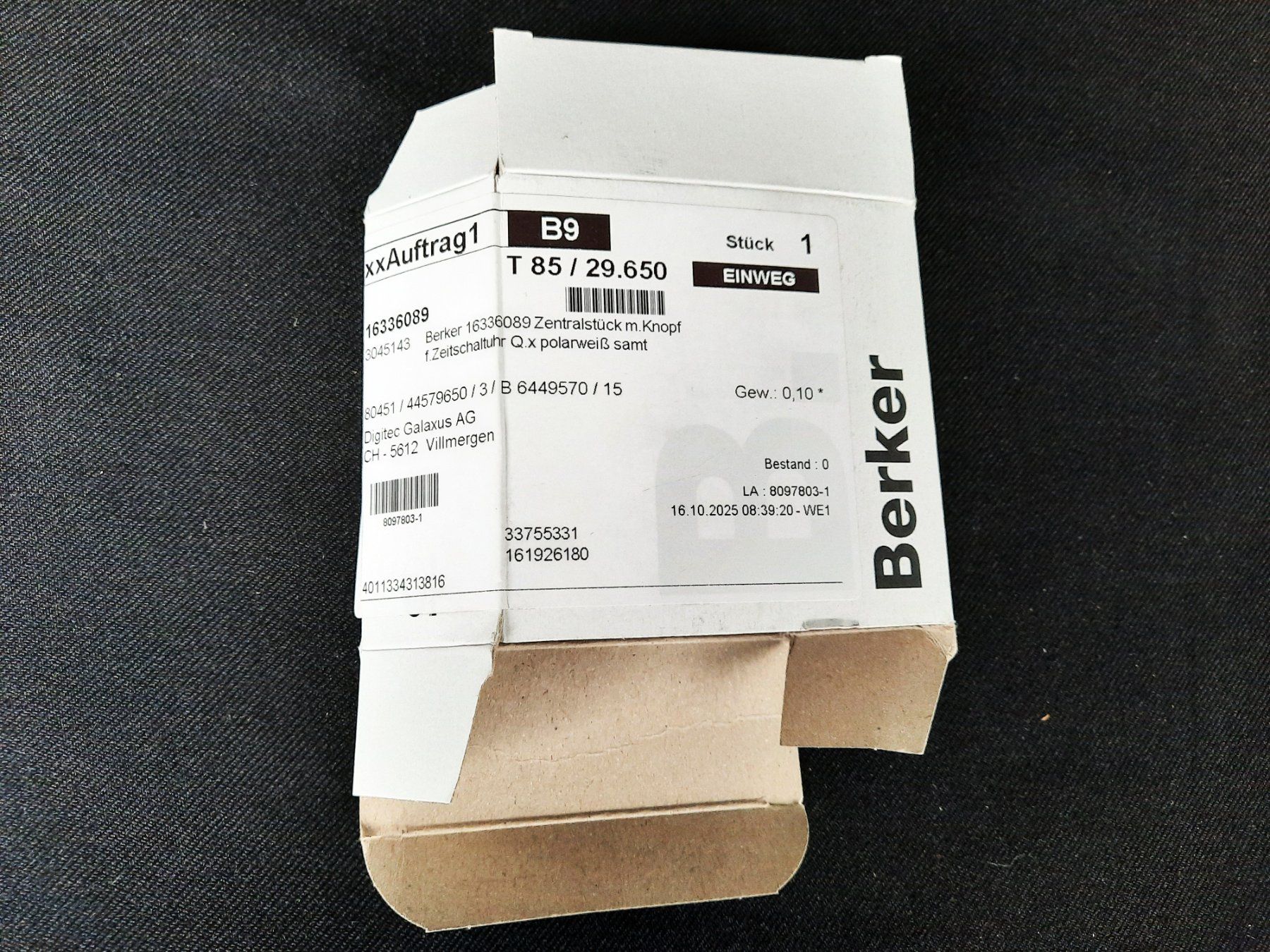 Interruttori: BERKER 16336089 Regulierknopf – Nuovo (secondo la descrizione) da Beinwil am See venduto da Restwert_Beinwil 4