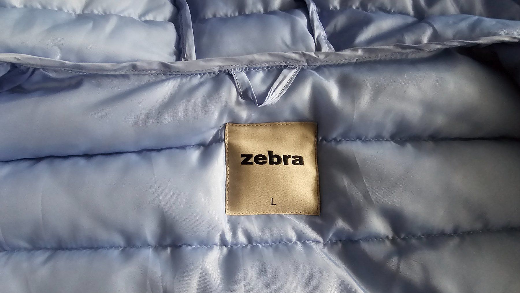 Zebra Jacken: Doudoune bleu ciel - Zebra - Taille L – Defekt aus Court von Jovi2 8
