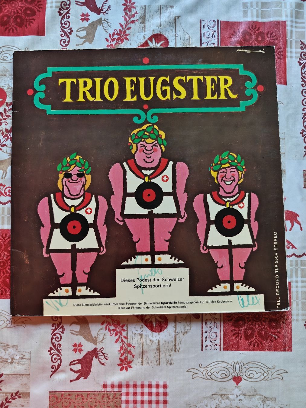 Schallplatten: Trio Eugster Platte LP , signiert – Gebraucht aus Sils im Domleschg von waycha 1