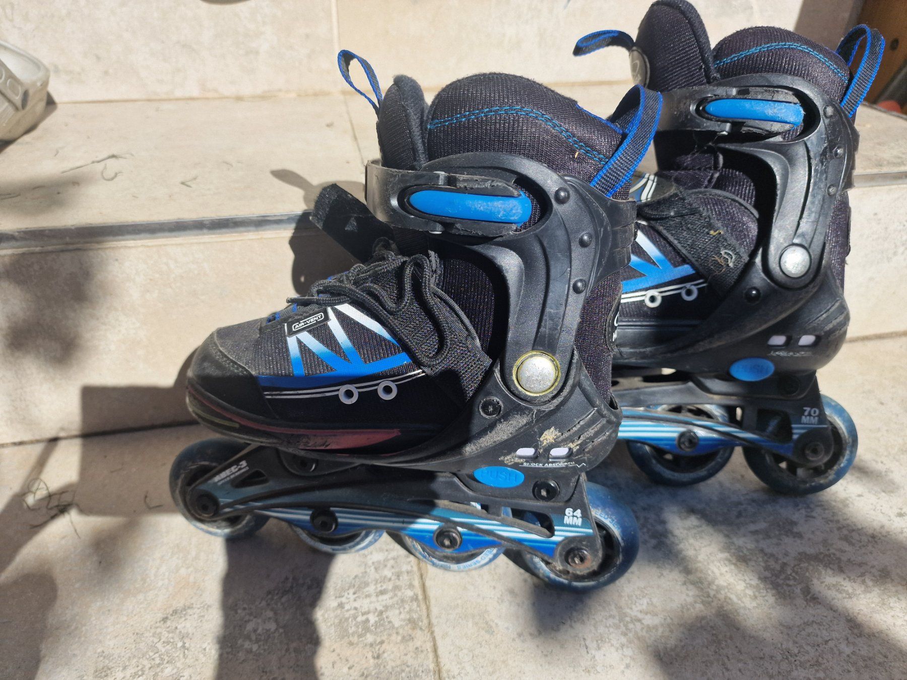Pattini in linea & Pattini a rotelle: Rollerblades Hudora Grösse 33-36 – Usato da Knonau venduto da nicdorf 3
