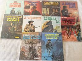 Lot de 10 bandes dessinées Blueberry Charlier Giraud