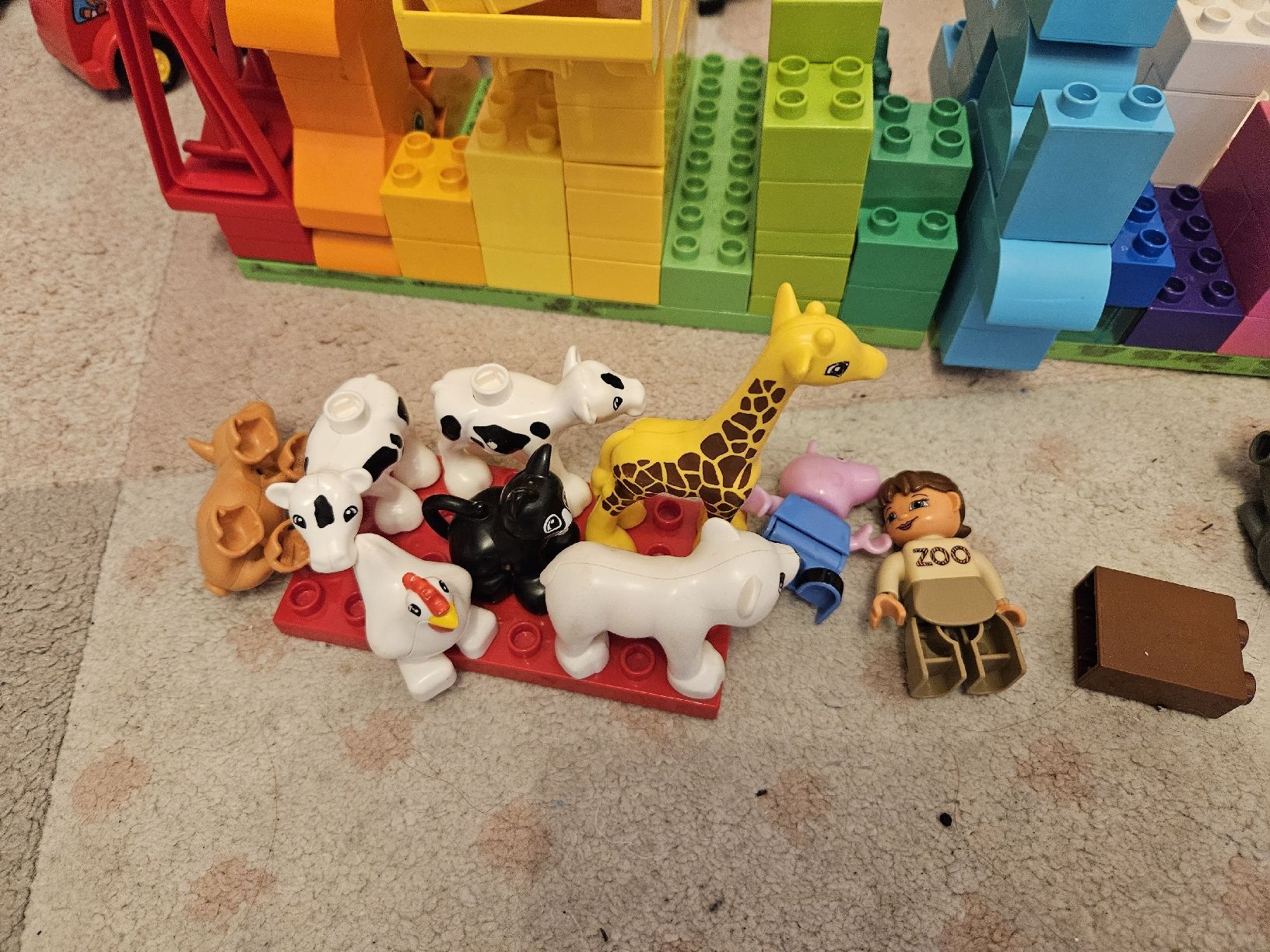 Lego Kit di costruzioni: Duplo blocks and figures - Fireman, Zoo, Peppa Pig – Usato da Lausanne venduto da ilo_692v 1