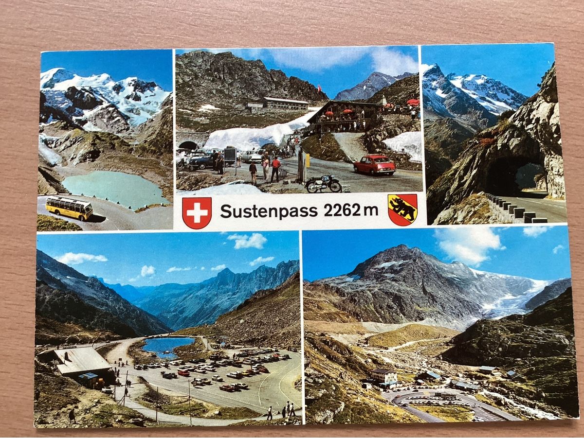 Ansichtskarten: AK Sustenpass 2262m – Gebraucht aus Wassen UR von SABDOM