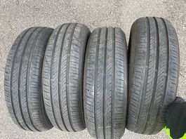 Pneus été 165 65 R15 avec profil excellent, 4 pièces