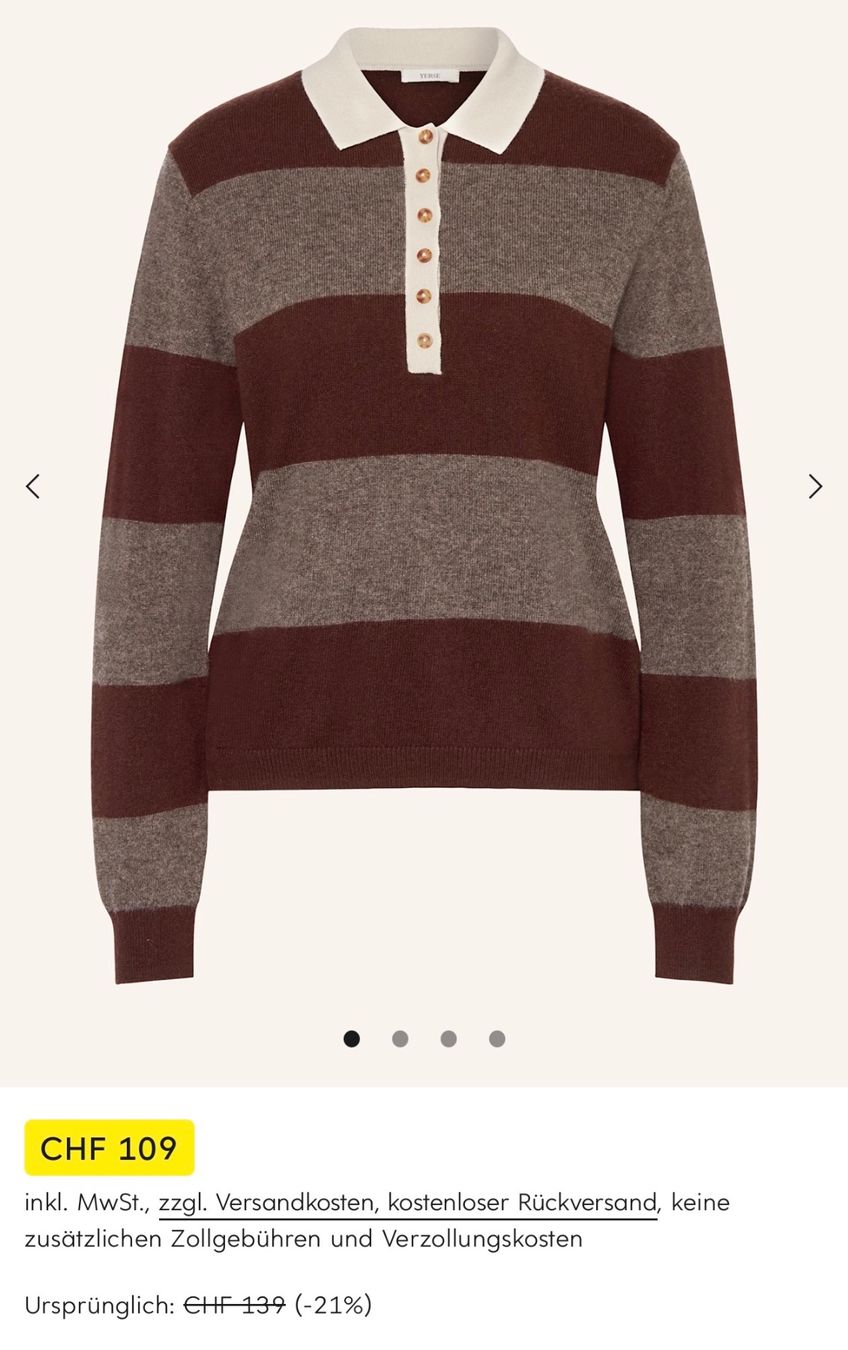 Maglioni & Felpe: YERSE Pullover Gr.XS NP139,- – Nuovo (secondo la descrizione) da Degersheim venduto da Starkigel 4